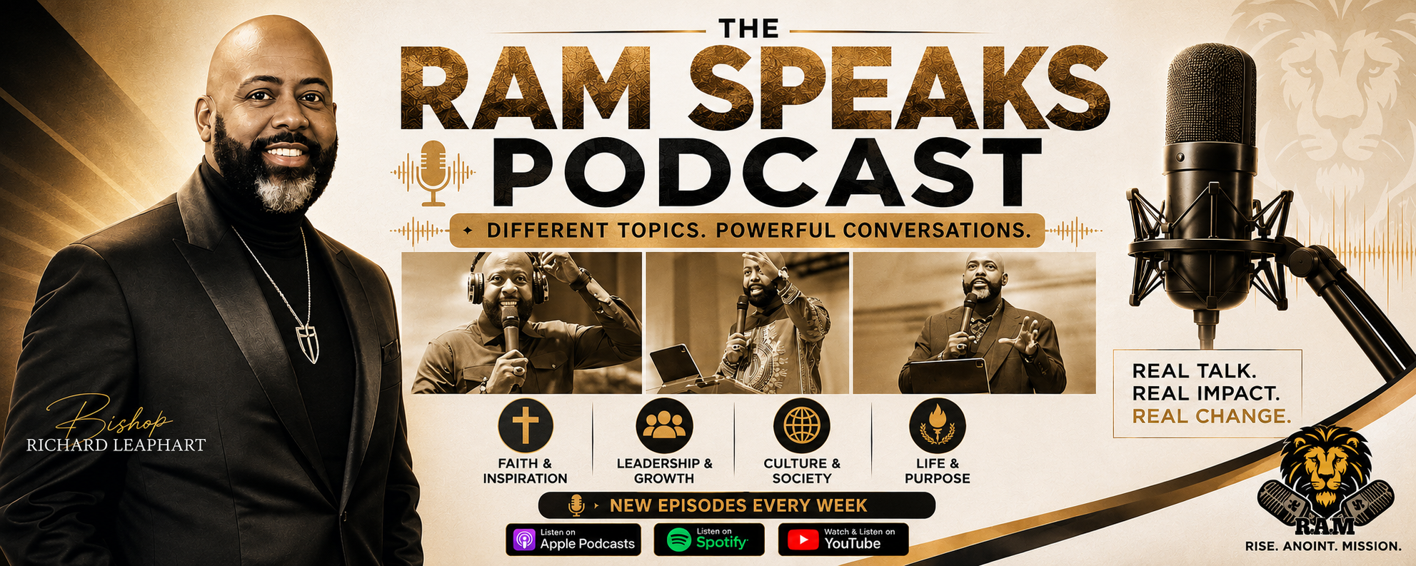 The Leaphart Podcast with Bishop Richard Leaphart